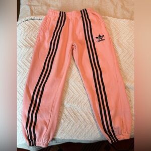 🌙3for$20🌙ADIDAS ORIGNALS youth / girls heavy weight track joggers - Small